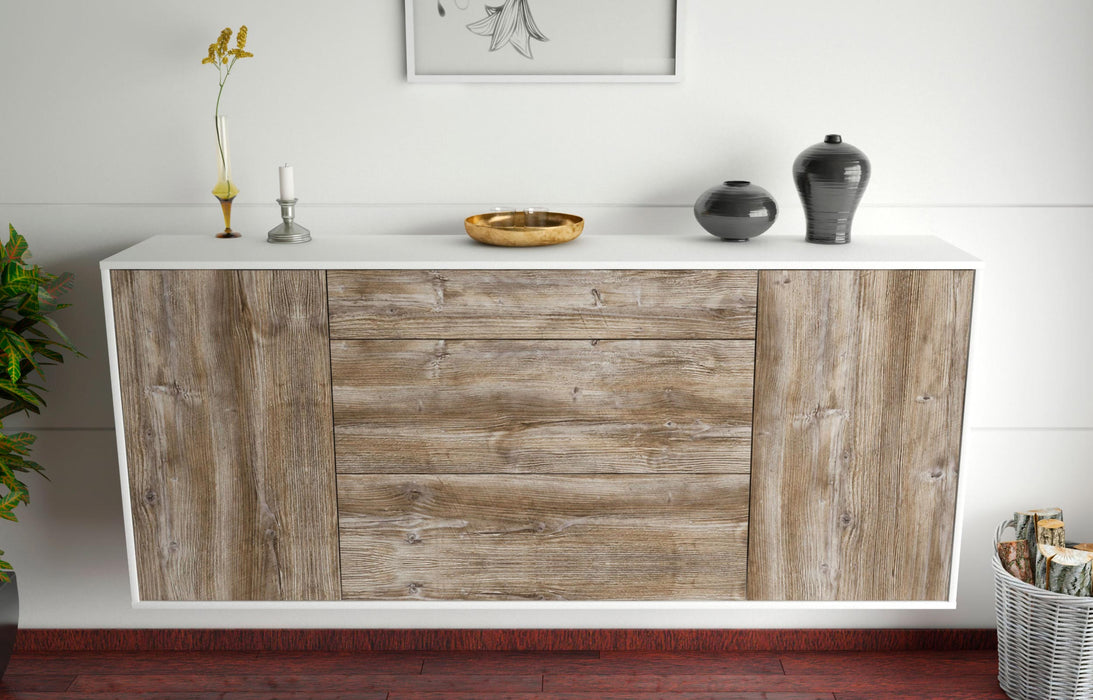 Sideboard Syracuse, Treibholz, hängend (180x79x35cm)