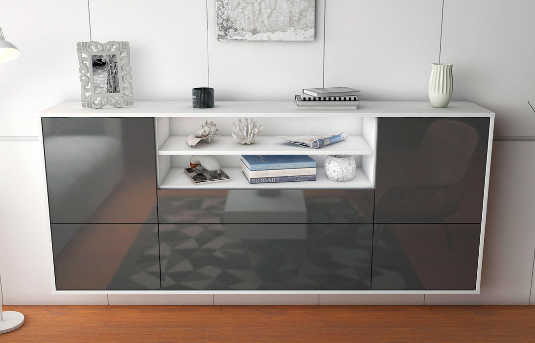 Sideboard Escondido, Grau, hängend (180x79x35cm)