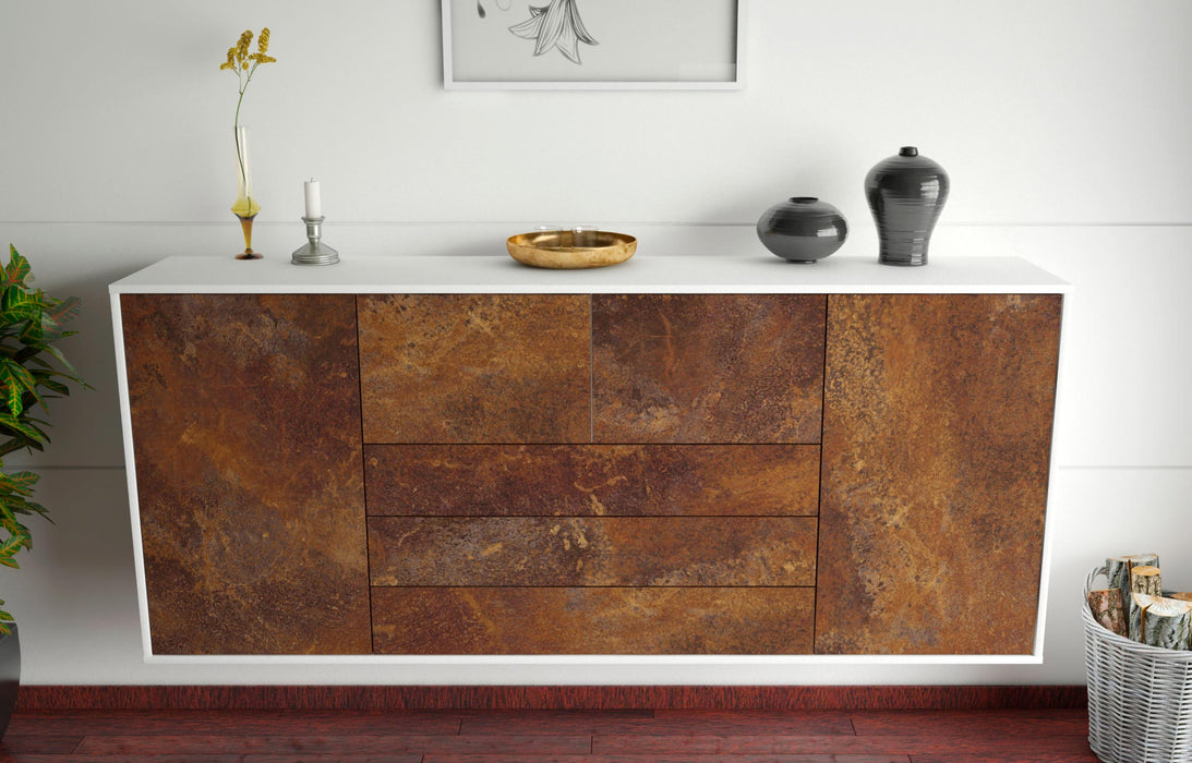 Sideboard Metairie, Rost, hängend (180x79x35cm)