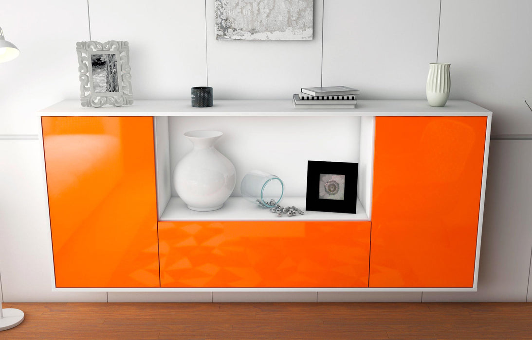 Sideboard Fort Collins, Orange, hängend (180x79x35cm)