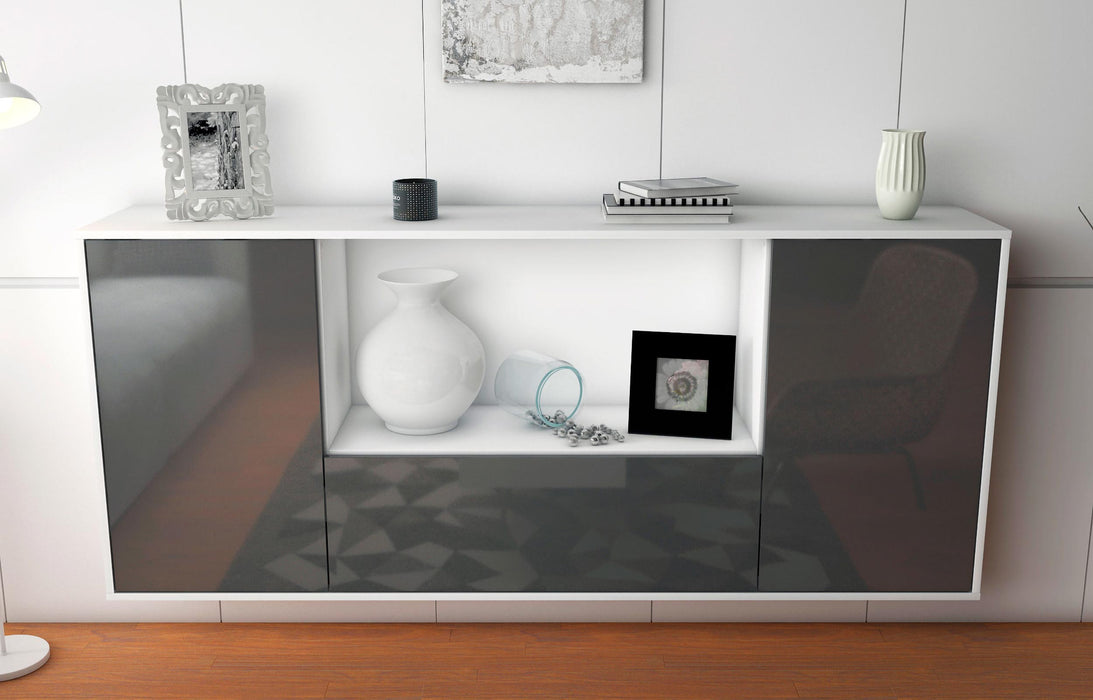 Sideboard Fort Collins, Grau, hängend (180x79x35cm)