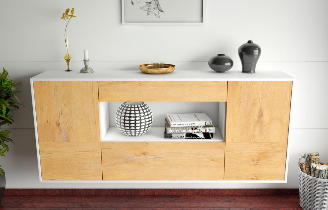 Sideboard East Los Angeles, Eiche, hängend (180x79x35cm)