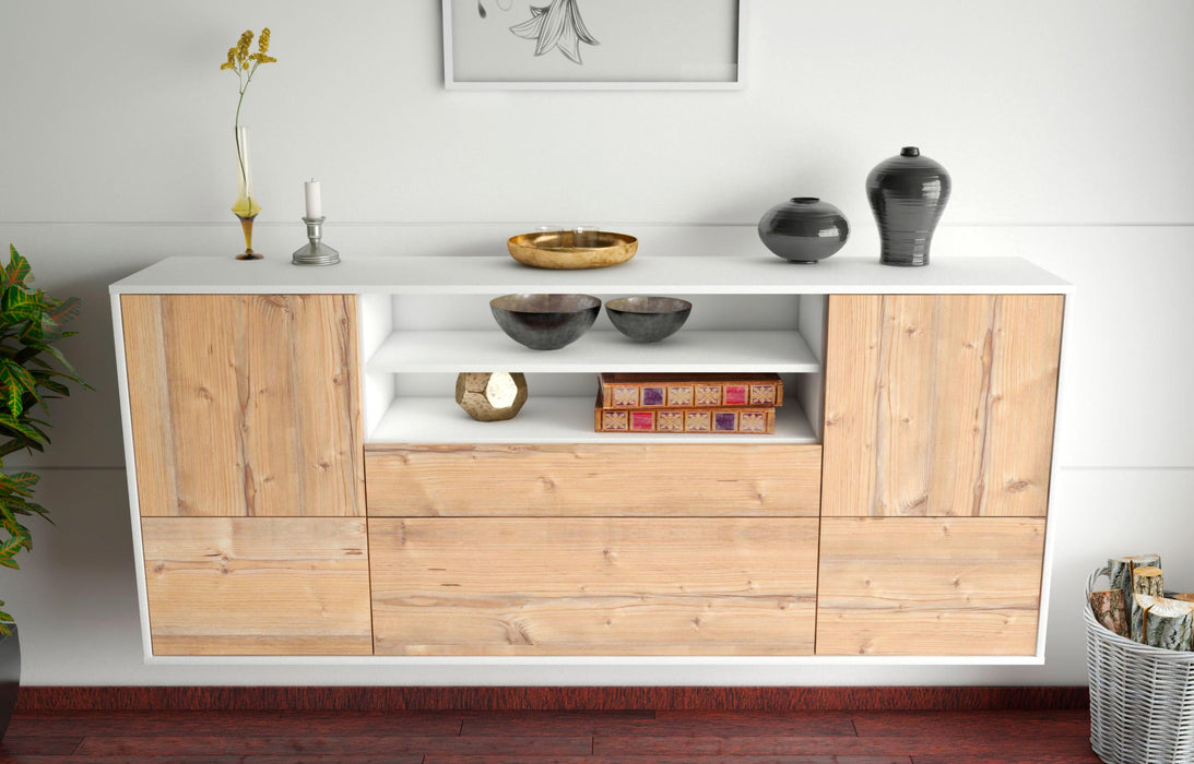 Sideboard Elk Grove, Pinie, hängend (180x79x35cm)