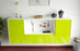 Sideboard Sunnyvale, Grün, hängend (180x79x35cm)