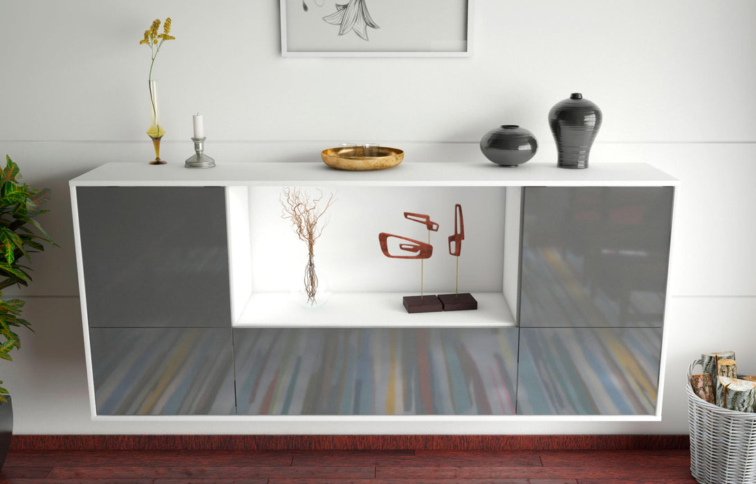 Sideboard Sunnyvale, Grau, hängend (180x79x35cm)