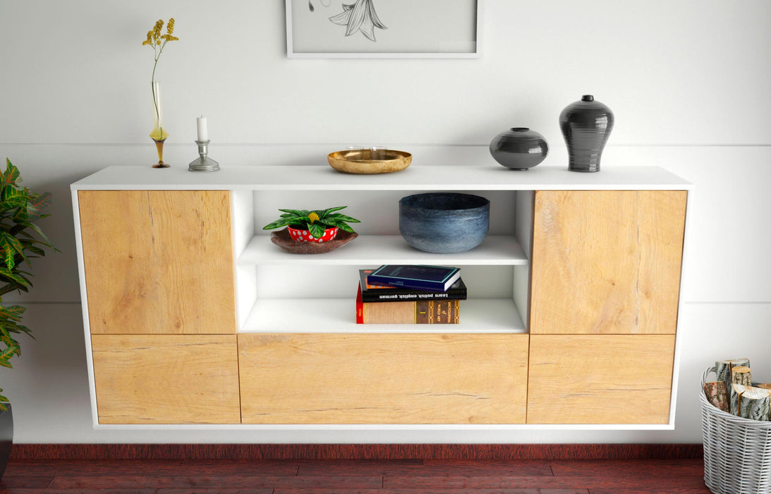 Sideboard Sterling Heights, Eiche, hängend (180x79x35cm)