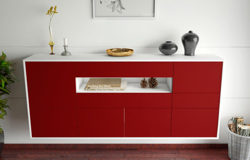 Sideboard Coral Springs, Bordeaux, hängend (180x79x35cm)