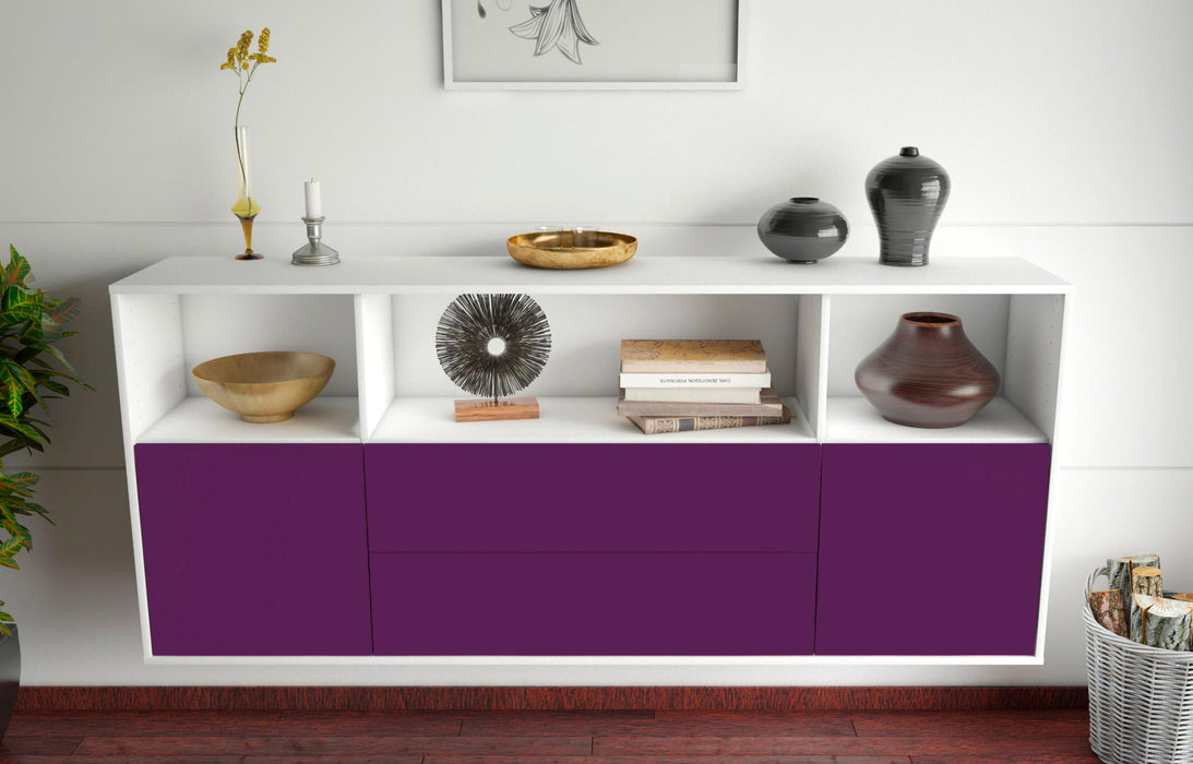 Sideboard Hartford, Lila, hängend (180x79x35cm)