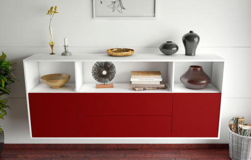 Sideboard Hartford, Bordeaux, hängend (180x79x35cm)