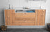 Sideboard Thousand Oaks, Pinie, hängend (180x79x35cm)