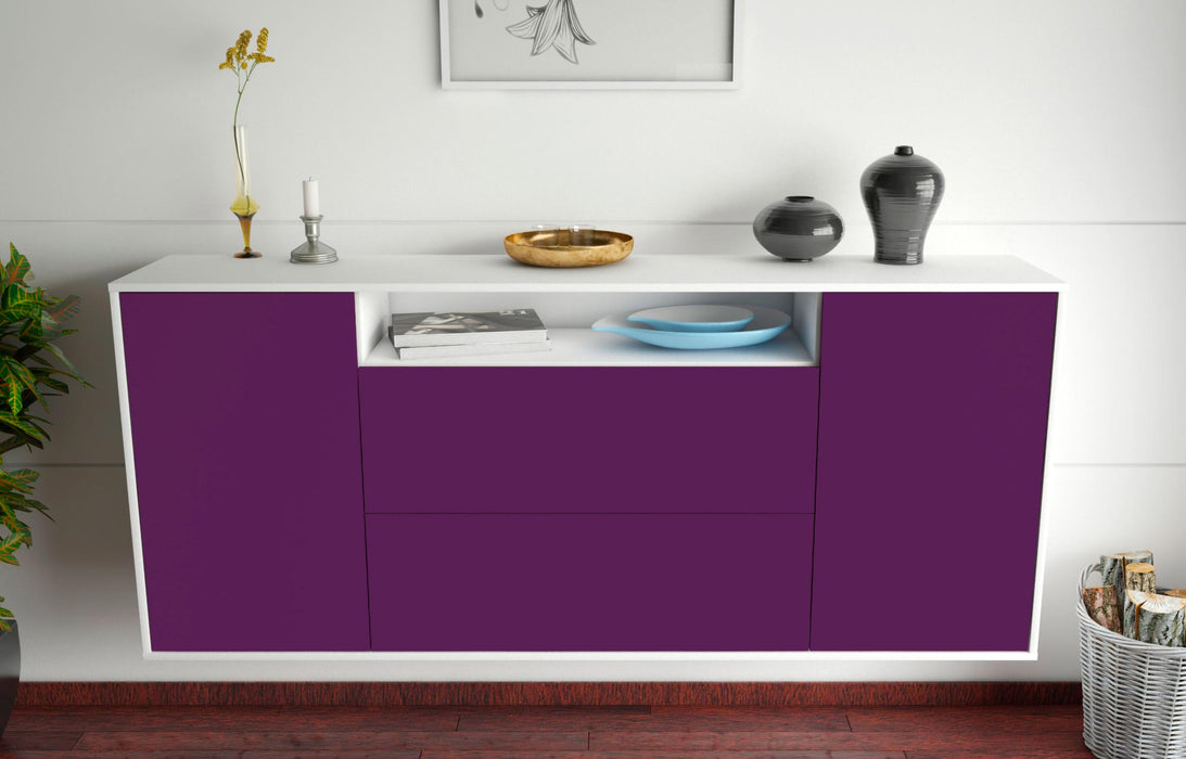 Sideboard Thousand Oaks, Lila, hängend (180x79x35cm)