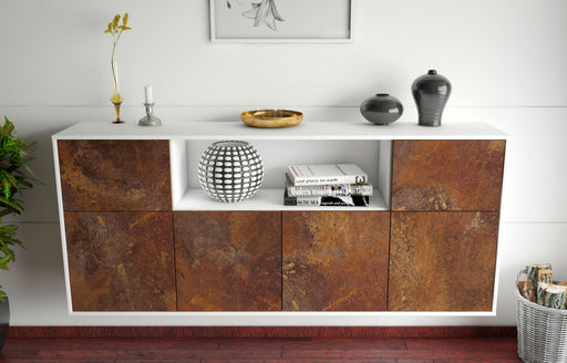 Sideboard West Valley City, Rost, hängend (180x79x35cm)