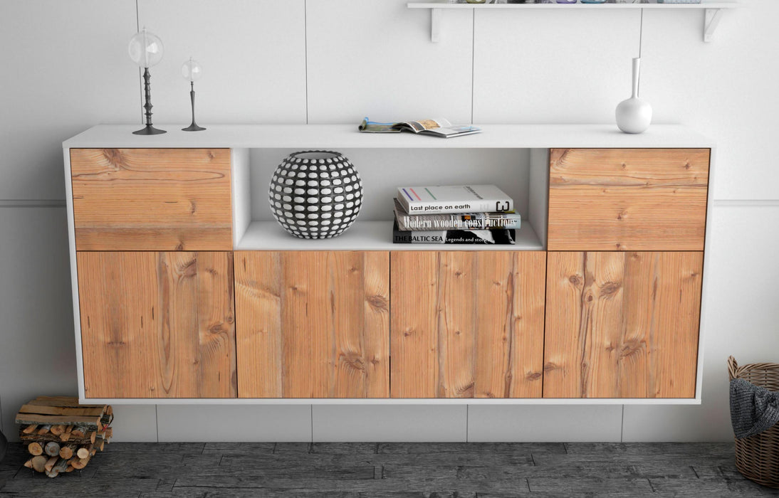 Sideboard West Valley City, Pinie, hängend (180x79x35cm)