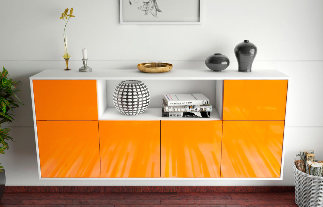 Sideboard West Valley City, Orange, hängend (180x79x35cm)