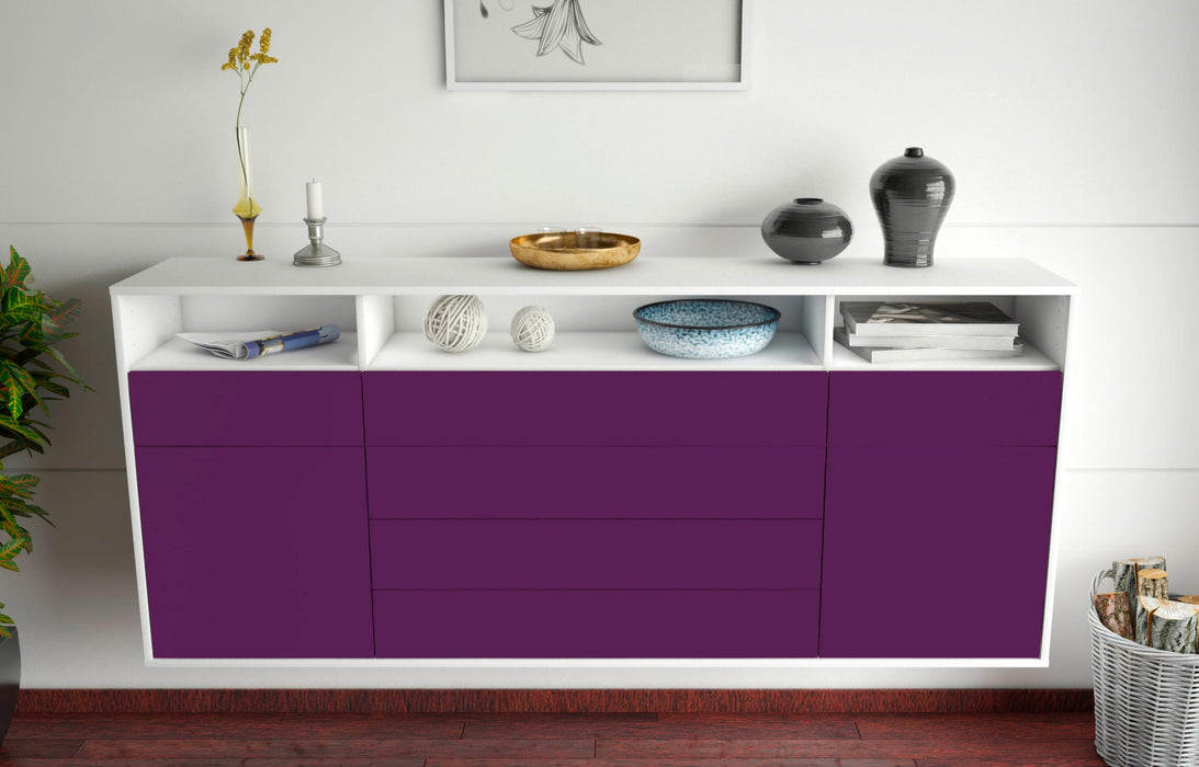 Sideboard Bellevue, Lila, hängend (180x79x35cm)