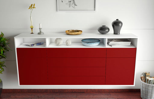 Sideboard Bellevue, Bordeaux, hängend (180x79x35cm)