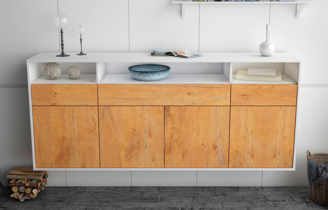 Sideboard Simi Valley, Eiche, hängend (180x79x35cm)