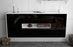 Sideboard Stamford, Schwarz, hängend (180x79x35cm)