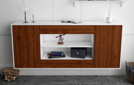 Sideboard Olathe, Walnuss, hängend (180x79x35cm)