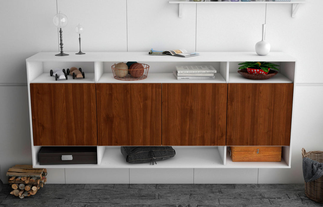 Sideboard Provo, Walnuss, hängend (180x79x35cm)