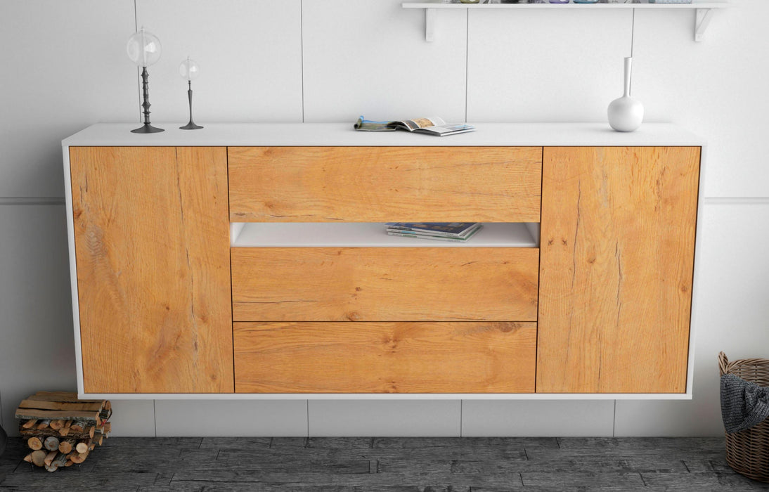 Sideboard McKinney, Eiche, hängend (180x79x35cm)