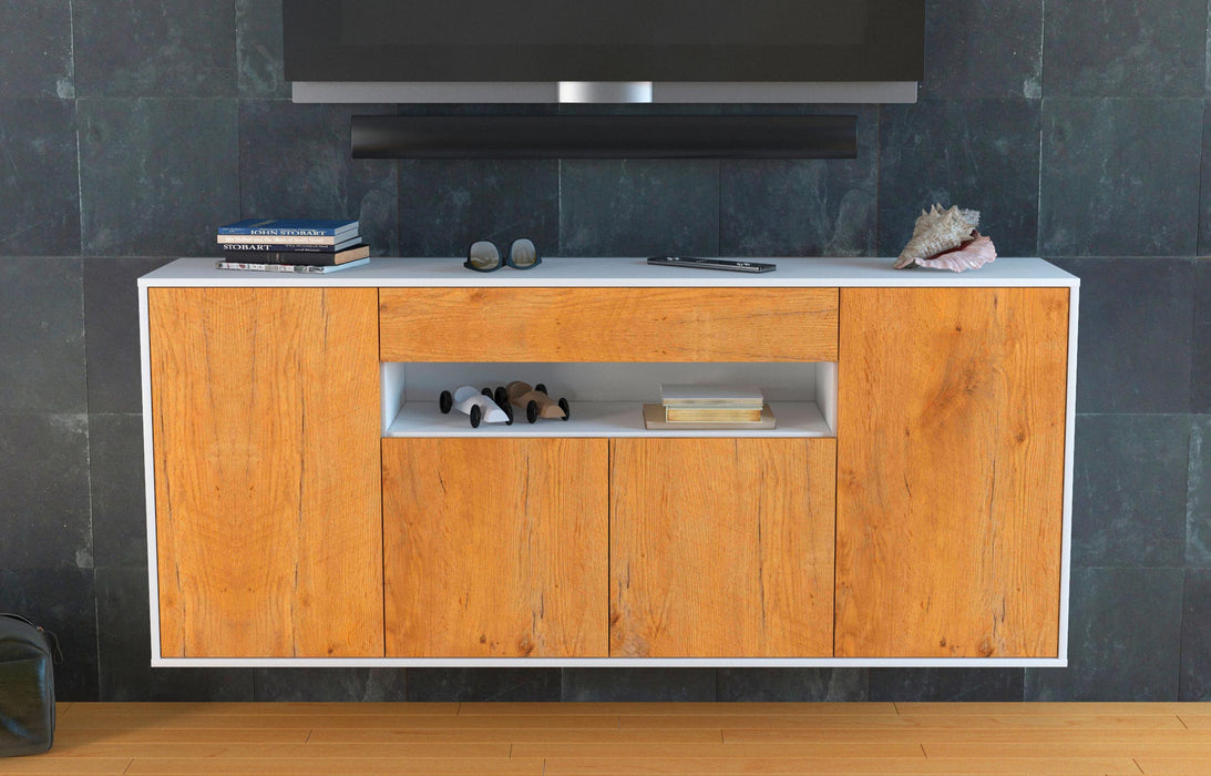 Sideboard Lansing, Eiche, hängend (180x79x35cm)