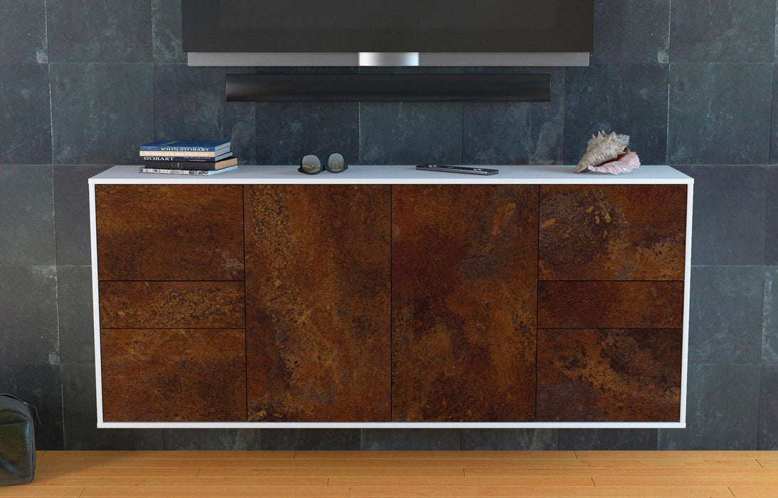 Sideboard Beaumont, Rost, hängend (180x79x35cm)