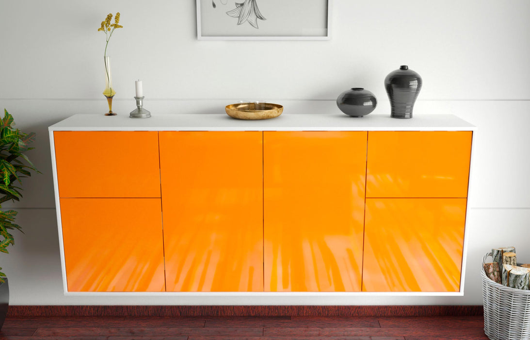 Sideboard Costa Mesa, Orange, hängend (180x79x35cm)