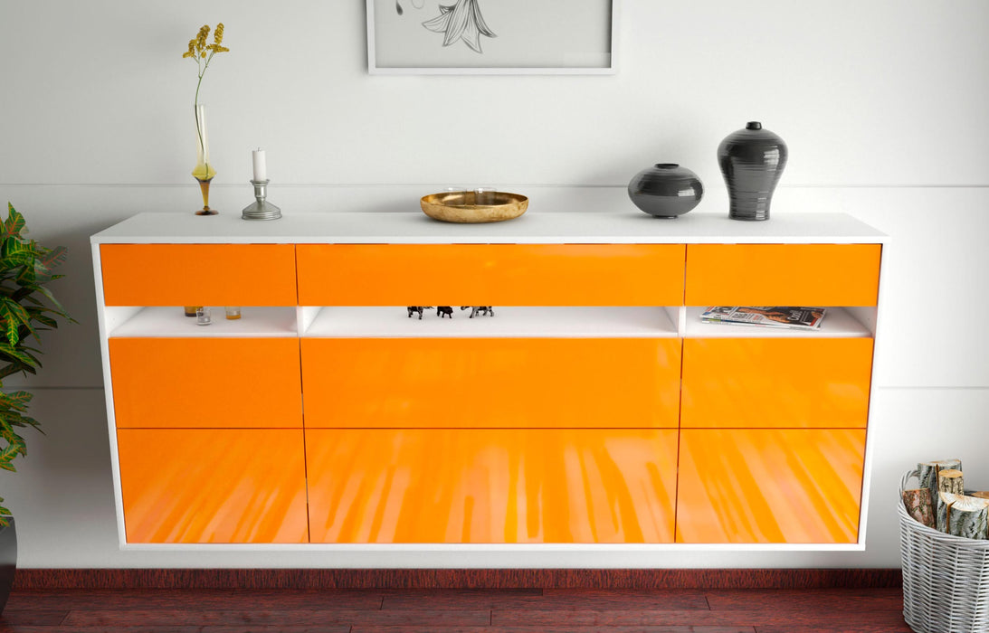 Sideboard Manchester, Orange, hängend (180x79x35cm)