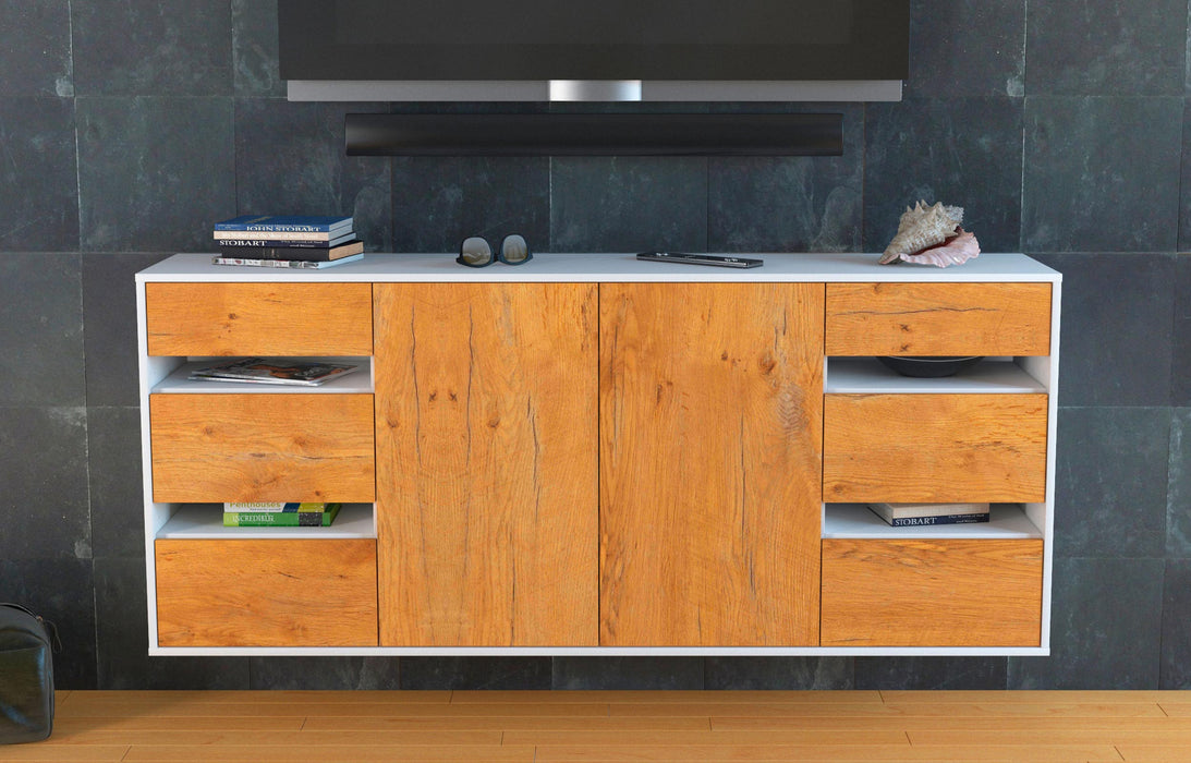 Sideboard Roseville, Eiche, hängend (180x79x35cm)