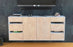 Sideboard Roseville, Zeder, hängend (180x79x35cm)