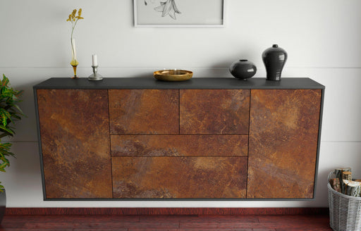 Sideboard Orange, Rost, hängend (180x79x35cm)