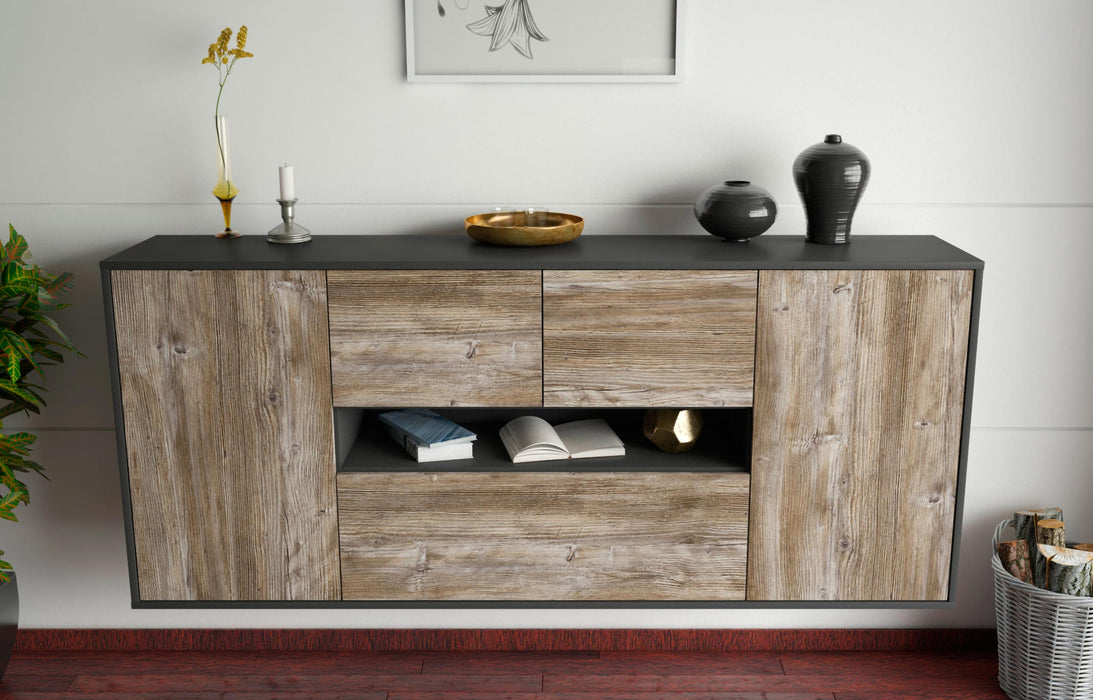 Sideboard Warren, Treibholz, hängend (180x79x35cm)