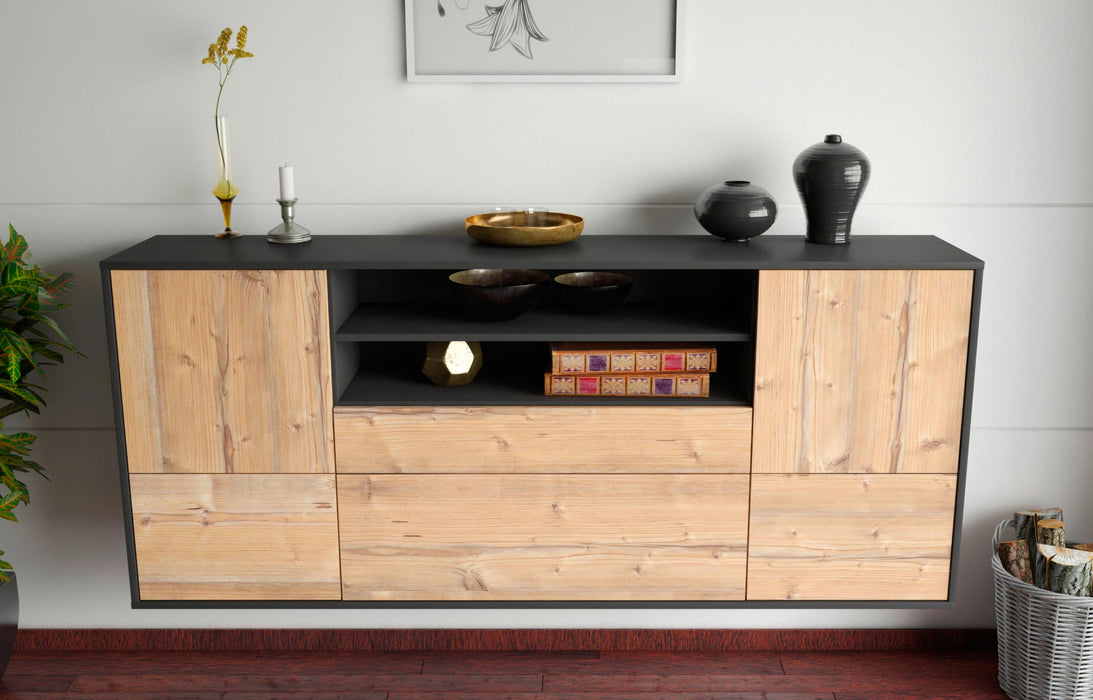 Sideboard Elk Grove, Pinie, hängend (180x79x35cm)