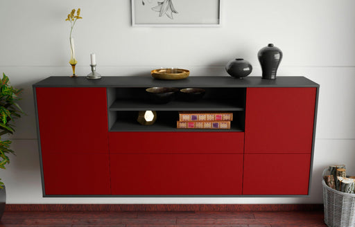 Sideboard Elk Grove, Bordeaux, hängend (180x79x35cm)