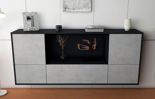 Sideboard Sunnyvale, Beton, hängend (180x79x35cm)