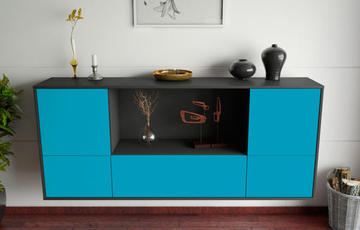 Sideboard Sunnyvale, Türkis, hängend (180x79x35cm)