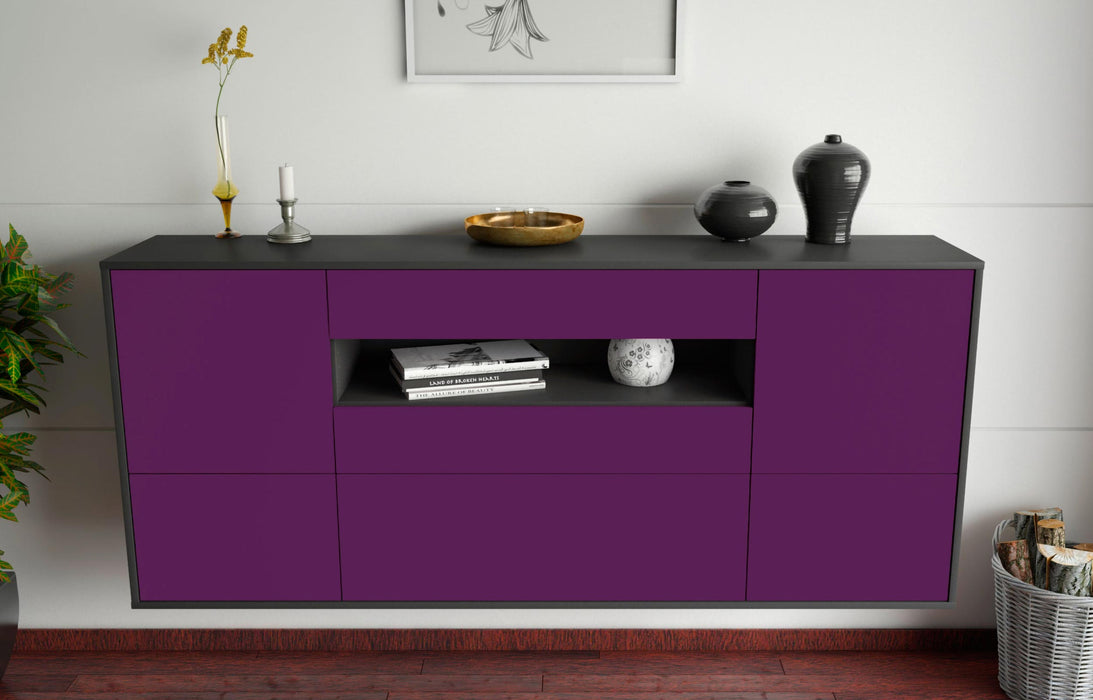 Sideboard Savannah, Lila, hängend (180x79x35cm)