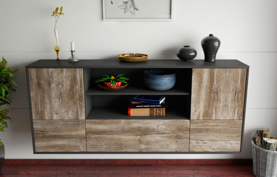 Sideboard Sterling Heights, Treibholz, hängend (180x79x35cm)