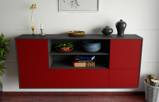 Sideboard Sterling Heights, Bordeaux, hängend (180x79x35cm)