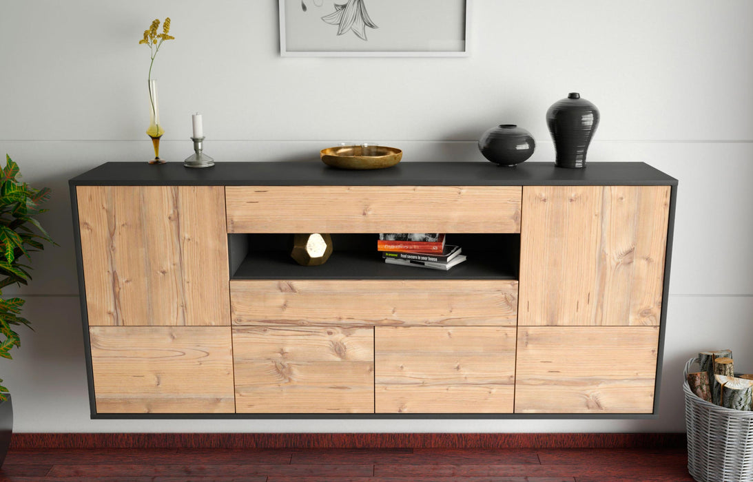 Sideboard McAllen, Pinie, hängend (180x79x35cm)