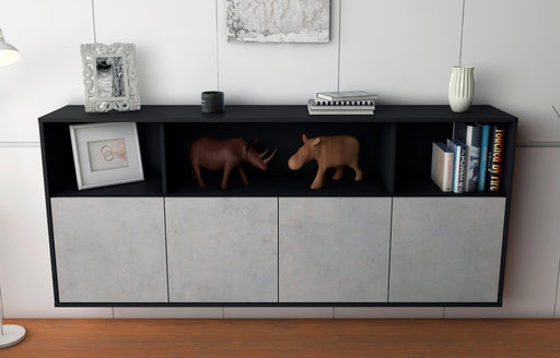 Sideboard Columbia, Beton, hängend (180x79x35cm)