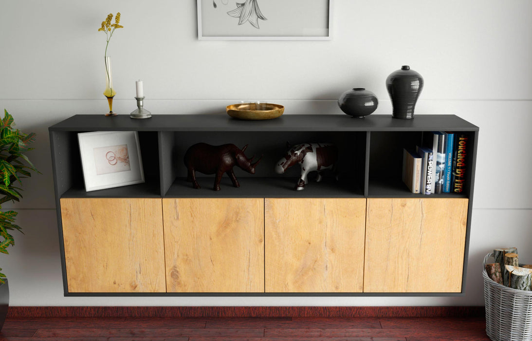 Sideboard Columbia, Eiche, hängend (180x79x35cm)