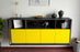 Sideboard Columbia, Gelb, hängend (180x79x35cm)