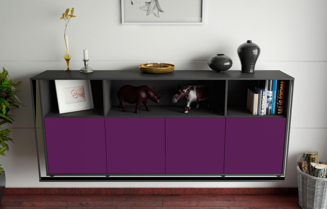 Sideboard Columbia, Lila, hängend (180x79x35cm)