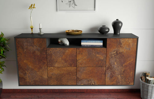 Sideboard Carrollton, Rost, hängend (180x79x35cm)