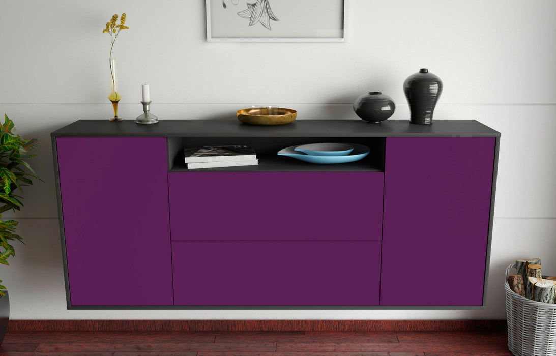 Sideboard Thousand Oaks, Lila, hängend (180x79x35cm)