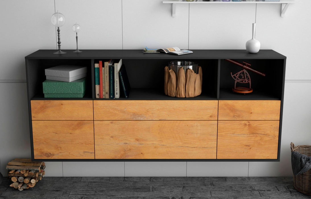 Sideboard Cary, Eiche, hängend (180x79x35cm)