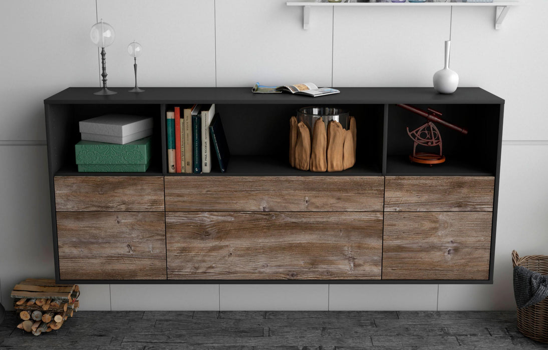 Sideboard Cary, Treibholz, hängend (180x79x35cm)