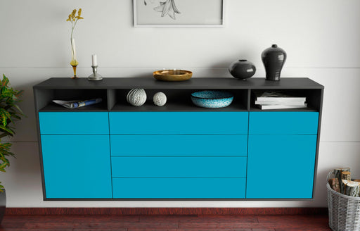 Sideboard Bellevue, Türkis, hängend (180x79x35cm)